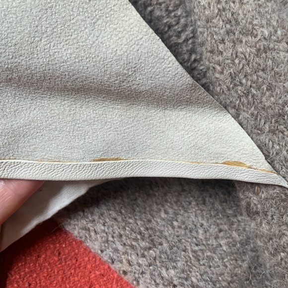 Agnes Baddoo Leather Kerchief Bone - Picture 9 of 9